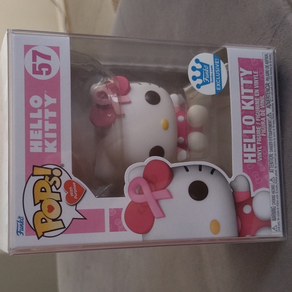 Funko Pop! Hello Kitty Breast Cancer Awareness - Pops with purpose ❤️